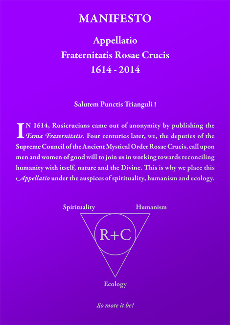 Appellatio Fraternitatis Rosae Crucis 1614-2014