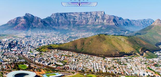 Cape Town aerial view